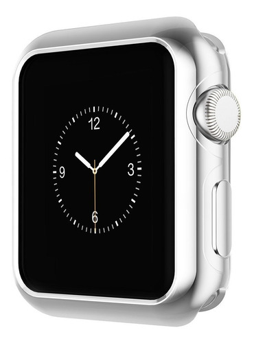 Combo 2 Cases Protectores Tpu Brillante Para Iwatch + Mica