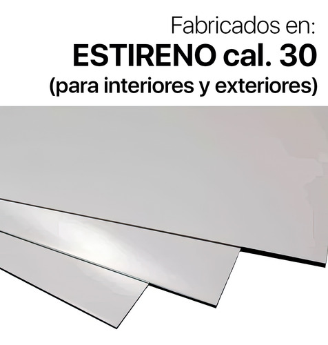 Señalamiento A Elegir Modelos Señaleticas Informativos 25x35 Vigilancia