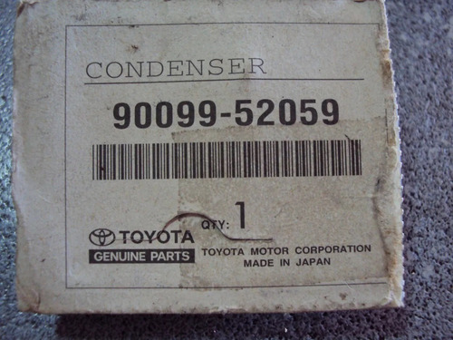 Imagen 3 de 7 de Condesador De Distribuidor Starlet Original Toyota
