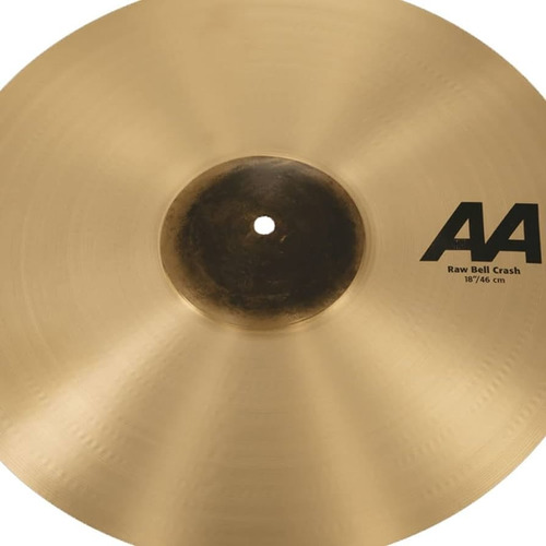 Platillo Sabian Raw Bell Crash 18'' Aa Br Series  Grey Music