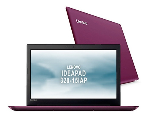 Notebook Lenovo 320-15iap Quad-core 1tb 4gb 15.6 Dvd Violeta