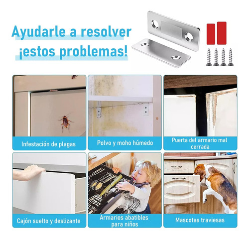 Cx 10 Imanes For Puertas Y Cierres De Armarios