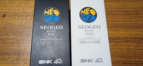 2 Controles Originales Usb Neo Geo Mini.