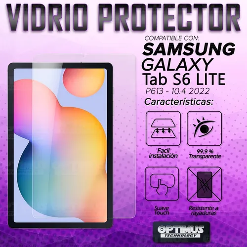 Vidrio Templado Para Tablet Samsung Galaxy Tab S6 Lite 2022