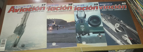 Lote De 4 Revistas El Mundo De La Aviacion N°37-38-39-40