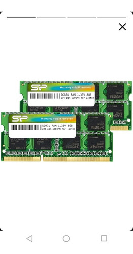 Imagem 1 de 3 de Memória Ram Ddr3l 16gb 1600mhz Sodimm