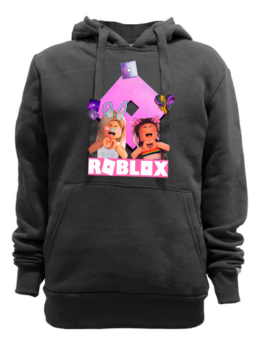 Buzo Canguro  Algodón Felpa Roblox En 3 Diseño Unisex 