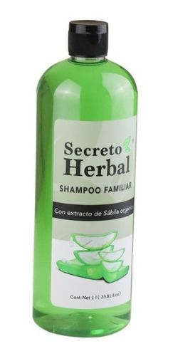 Imagen 6 de 10 de Shampoo Familiar Secreto Herbal Sabila Organica 900ml