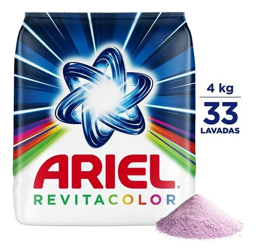 2 Pza Detergente Líquido Ariel Revitacolor Cuida La Ropa De
