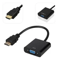 Comprar Cabo Conversor Hdmi Para Vga Saída Áudio Adaptador De Imagem