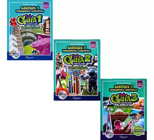 comprar Matemáticas 1ro 2do Y 3ro \u002F La Guia Santillana Secundaria