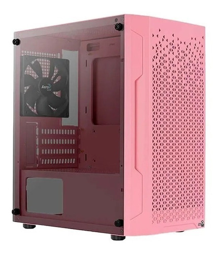 Gabinete Atx Trinity Mini V1 Rosa Aerocool