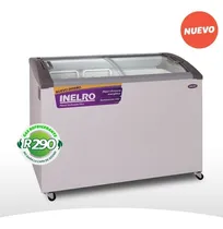 Comprar Freezer Inelro 350pi Plus 279lts Tapa De Vidrio Color Blanco