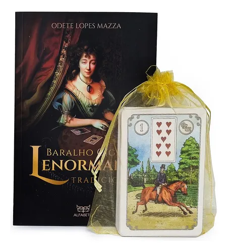 Baraja de libros gitanos Lenormand Traditional Book + 38 cartas