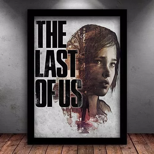 Quadro Decorativo Poster Game Jogo The Last Of Us 33x24cm