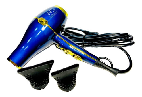 Secador Ws X Gold Ultimate Azul Profissional 2600w 110v + Nf