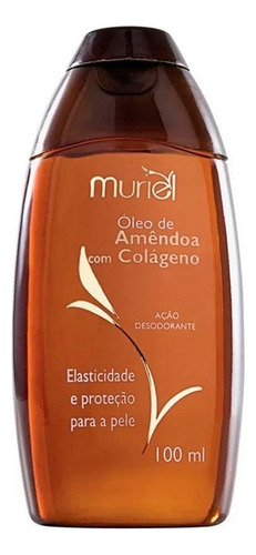Óleo De Amêndoa Para O Corpo Com Colágeno Muriel 100ml Tipo