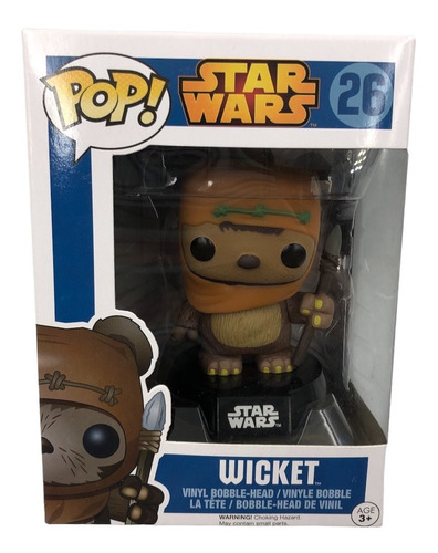 Wicket 26 Star Wars Figura Funko Pop Colección Ewoks