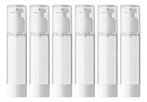 . 12 Pcs 50ml Botella Bomba Crema Cosmética Botella De Viaje