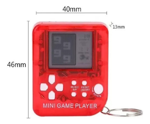 Imagen 4 de 5 de Juego De Mano Mini Game Player Llavero Playking