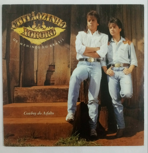 Lp Vinil Chitãozinho E Xororó Cowboy Do Asfalto Com Encarte