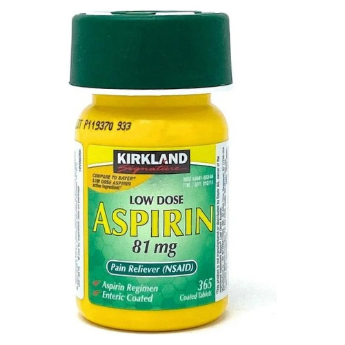Aspirina Alivia Dolor Low Dose - Kirkland