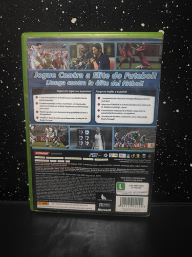 Jogo Pes 2008 De Xbox 360 (Usado)