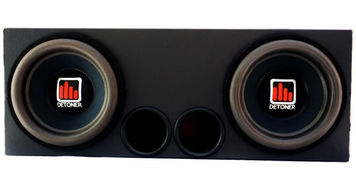 Caixa Dutada C/ 2 Subwoofer Detoner 12 800 Wrms Cada