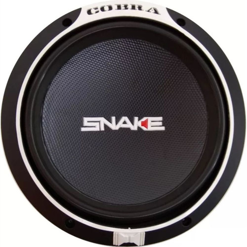 Alto Falante Subwoofer Snake 12  Cobra 500w Rms 4+4 Ohms