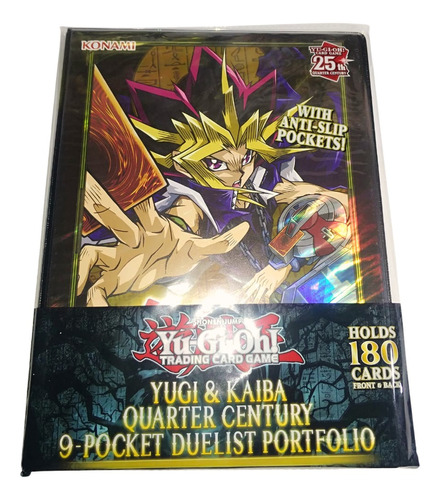 Album / Pasta Yugioh Yugi E Kaiba Para 180 Cartas Konami