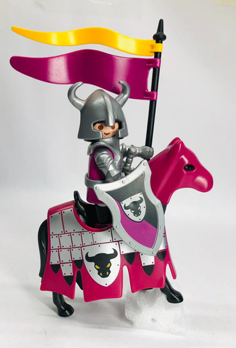 Playmobil 4436 Caballero Barbaro Medieval Del 2004 Rtrmx Pm