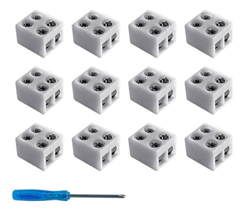 12 Conectores De Tira De Luz Led Sin Soldadura, 2 Pines, 8 M