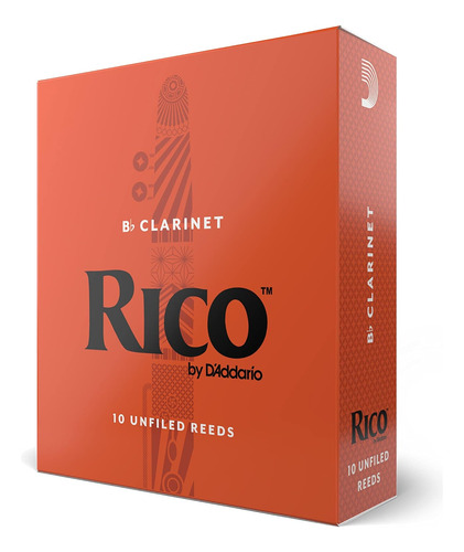 Rico Bb Clarinet Reeds - Cañas Clarinete - Corte De Va...
