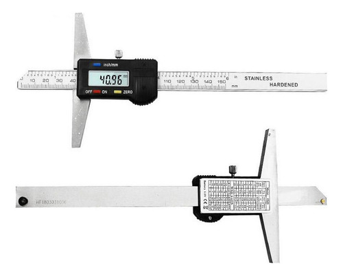 B Calibrador De Profundidad Digital De Precisión - Rango 6