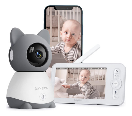 Baby Monitor De Video Para Bebé, Pantalla