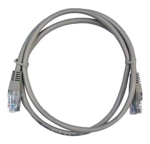 Cable De Red Noga Patch Cord 1 Metro Utp 5e Ficha Rj45.