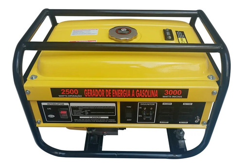Imagem 2 de 8 de Gerador Gasolina 15l Avr 4 Tempos 127v/220v 3000w