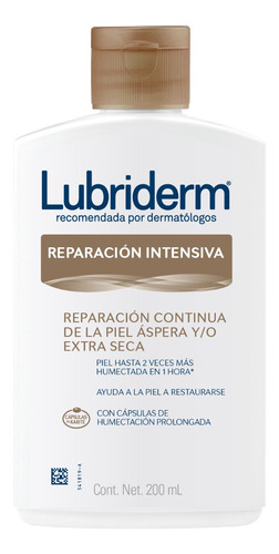 Crema Lubriderm Reparación Intensa 200ml