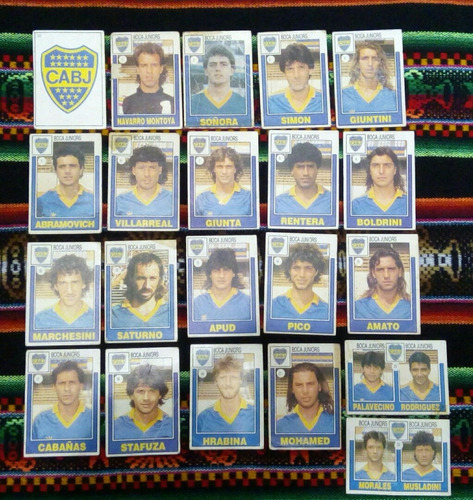 21/ Figuritas Boca Juniors 1992