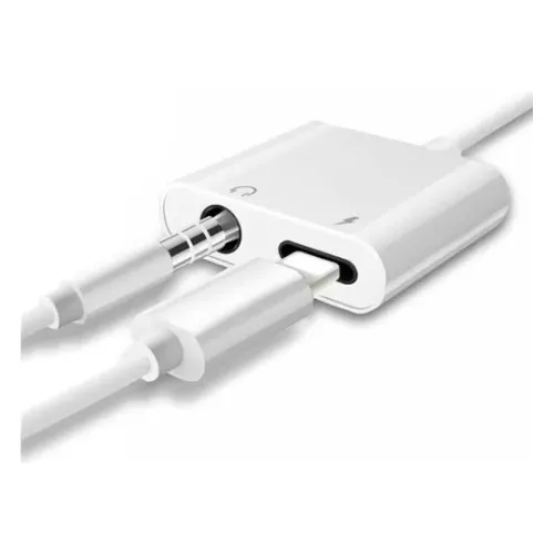 Adaptador Lightning a Jack de Auriculares Apple ficha Iphone a 3,5 mm