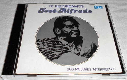 Cd José Alfredo Jiménez Te Recordamos Sus Mejores Interprete