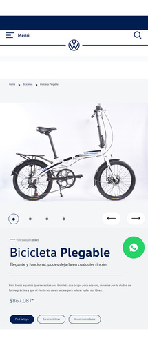 Bicicleta Plegable