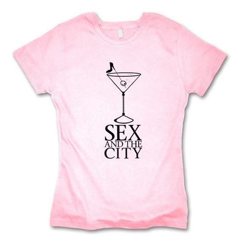 Sex And The City Playera Martini Para Mujer