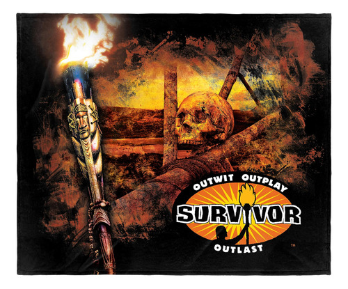 Survivor Tv Series Outwit Outplay Outlast Manta De Forro Pol