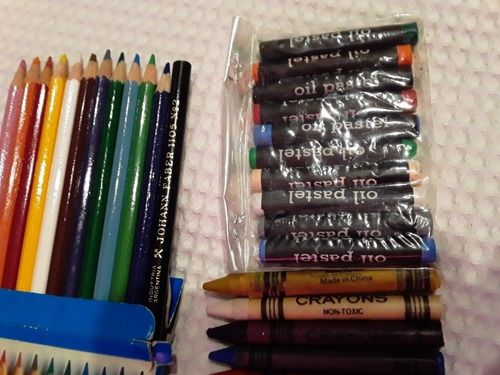 Lote Arts. Libreria. Cartuchera Looney Tunes. Crayones. Etc.