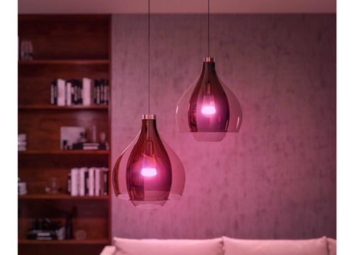 Imagen 5 de 10 de Kit Philips Hue 3 Ampolletas Led + Bridge