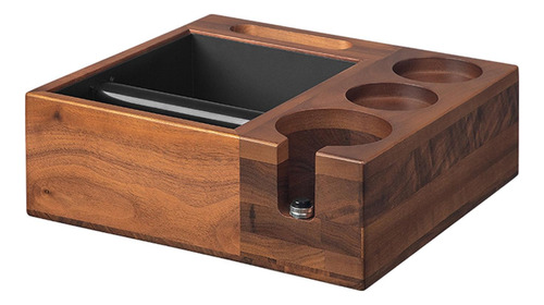 Espresso Coffee Organizador Caja De Madera Para Cafe