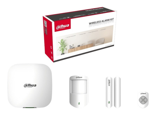 Kit De Alarma Domiciliaria Inalambrica Wifi Ip Sensore Dahua