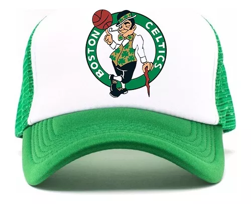 Boston Celtics Nba - Gorra Trucker - Cierre Ajustable