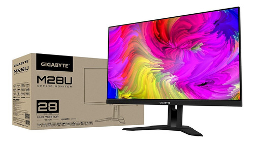 Monitor Gamer 28 Gigabyte 28 Gb M28u 4k 1ms 144hz Color Negro